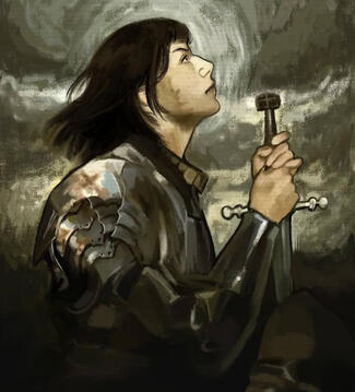 &quot;Joan of arc&quot; Krita